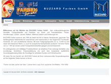 Tablet Screenshot of buzzard-farben.de